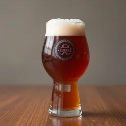 a double barrel aged sour stout