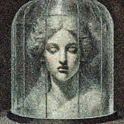 masterpiece Aphrodite in glass prison, masterpiece by Edgar Maxence and Ross Tran and Michael Whelan artistic, gustav dore, intricate drawing, realistic fantasy, extremely detailed and beautiful aesthetic face, establishing shot, 8k resolution, dramatic lighting,