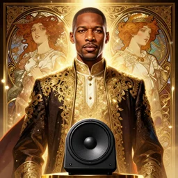 symmetry!!!!!! beautiful malcolm x anime summer speaker close portrait, wearing ornate clothing, ultra detailed, elegant, intricate, anime, dynamic lighting, dnd, glowing lights, digital art, digital painting, artstation, wlop, sharp focus, illustration, art by artgerm and greg rutkowski and alphonse mucha, 8 k