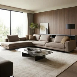living room by minotti