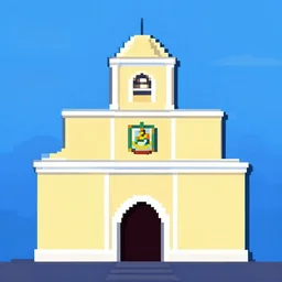 pixel art longshot of guatemala