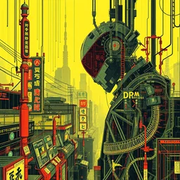 album cover of dr chemical techno by akihiko yoshida