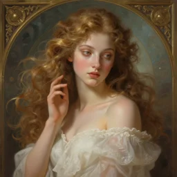 goddess of love, highly detailed, digital painting, artstation, concept art, smooth, sharp focus, illustration, Unreal Engine 5, 8K, art by artgerm and greg rutkowski and alphonse mucha