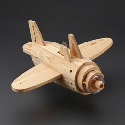 spacecraft made out of wood