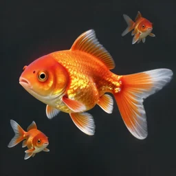 goldfish by justin gerard and greg rutkowski, digital art, realistic painting, dnd, dungeons & dragons, character design, trending on artstation
