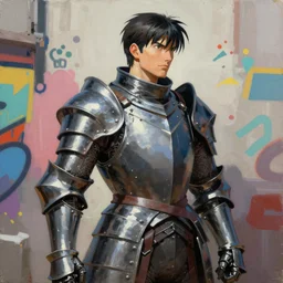 greg manchess portrait painting of fully armored dark fantasy alphonse elric as overwatch character, medium shot, asymmetrical, profile picture, organic painting, sunny day, matte painting, bold shapes, hard edges, street art, trending on artstation, by huang guangjian, gil elvgren, ruan jia, greg rutkowski, gaston bussiere