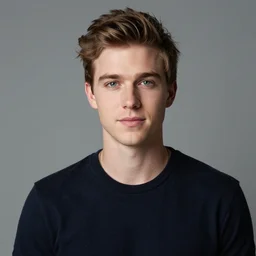 portrait photo still of real life young craig tucker, 8 k, 8 5 mm, f. 1 4