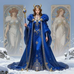 lapis lazuli viking warrior, regal, elegant, winter, snow, beautiful, stunning, hd, illustration, epic, d & d, fantasy, intricate, elegant, highly detailed, wide angle, digital painting, artstation, concept art, smooth, sharp focus, illustration, wallpaper, art by artgerm and greg rutkowski and alphonse mucha and jin xiaodi