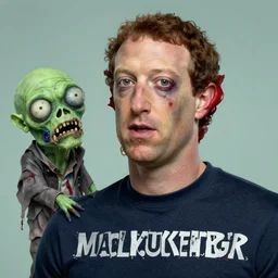 mark zuckerberg zombie,