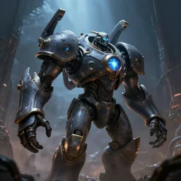 starcraft protoss, amazing cinematic dramatic lightong, extremely detailed, hd, 4 k
