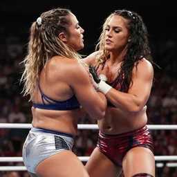 sasha banks beating up charlotte flair