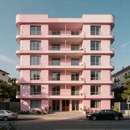 apartment designed by nate berkus, vaporwave colors