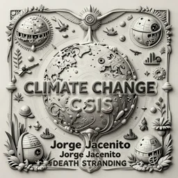 climate change crisis by jorge jacinto, death stranding art style, intricate, high detail, digital painting, ultra realistic, cinematic lighting, wide angle cinematography, artstation, 3 5 mm film grain