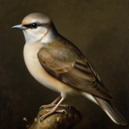 close up view of one bird, painting by hieronymus bosch, high quality focus