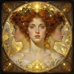 symmetry!! portrait of alice jane baxter, glowing lights!! intricate, elegant, highly detailed, digital painting, artstation, concept art, smooth, sharp focus, illustration, art by artgerm and greg rutkowski and alphonse mucha