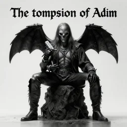 the temptation of Adam heavy metal album art
