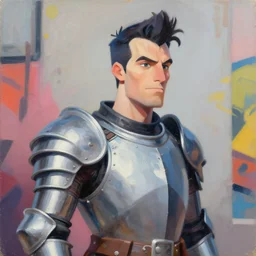 greg manchess portrait painting of partially armored cousin itt from addams family as overwatch character, medium shot, asymmetrical, profile picture, organic painting, sunny day, matte painting, bold shapes, hard edges, street art, trending on artstation, by huang guangjian and gil elvgren and brom