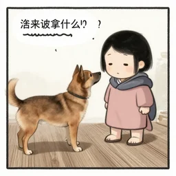 what the dog doin?