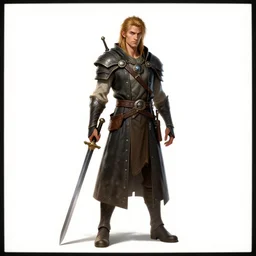 mage dnd character, single character concept art, white background, long shot, highly detailed, digital art, sharp focus, by mark brooks