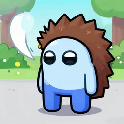 amongus twitch emote sus hedgehog