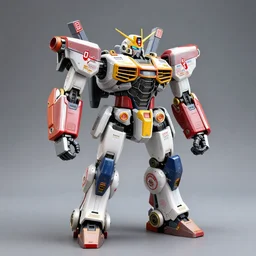 mecha made of stop signs