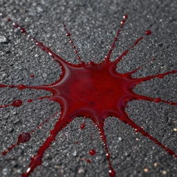 hyper realistic close up blood on tar texture, art by greg rutkowski, intricate, ultra detailed, photorealistic, vibrante colors, trending on artstation, octane render, 4 k, 8 k