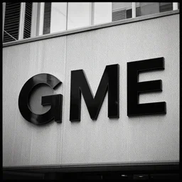 gme, black and white