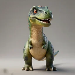 a portrait of a dinosaur, central composition, very cartoon, shape focus, high detailed, by tom gould