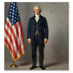 full body portrait of united states president, rich evens, 1 7 9 8, oil on canvas by william sidney mount, trending on artstation