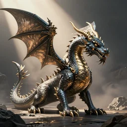 synthwave dragon