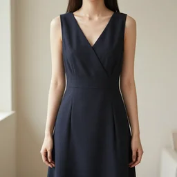 a woman wearing clothes