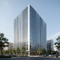 a office building designed by mvrdv