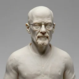 extree long - shot photograph of a very detailed renaissance clay sculpture of walter white wearing a phrygian cap in times square, made by michelangelo, hyper detailed, sharp focus, 8 k resolution, ray tracing