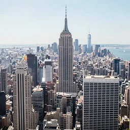 New York City from above