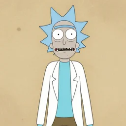 portrait of rick and morty, 1 8 8 0 s