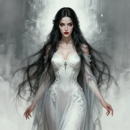 sorceress by artgerm, brunette,