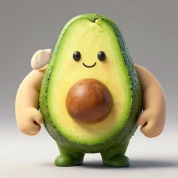 photo of super buff nikocado avocado