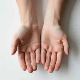 A very realistic pair of hands