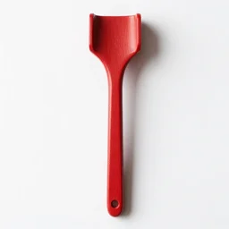ruby red rake, high detail macro photography, isolated on a pure white background, centered, entire object in frame, sharp focus, soft studio lighting
