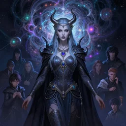 mystical cosmic goth viking messenger queen, 4 k digital illustration, fractals, by artgerm, wlop, james jean, andrei riabovitchev, marc simonetti, yoshitaka amano, artstation, cgsociety