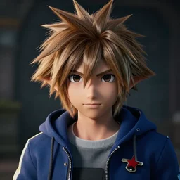photo realistic image of riku from kingdom hearts, stunning 3 d render inspired art by istvan sandorfi and greg rutkowski, perfect facial symmetry, realistic, highly detailed attributes and atmosphere, dim volumetric cinematic lighting,