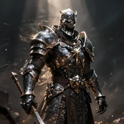death knight full body portrait, stunning visuals, cinematic, dynamic lighting, gloomy mood, photorealism art, concept art, fantasy art