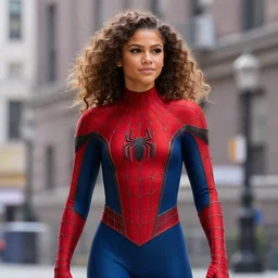 Zendaya as spiderman, spiderman movie still