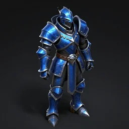 blue steel-plate armet, artstation, rpg, digital art, isometric, dark background, dark souls, runescape, skyrim, final-fantasy, Diablo-3