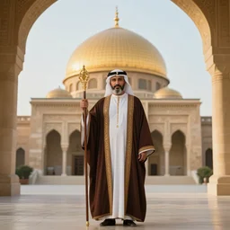 accolade magistral arabian law scholar mathematician, in ancient dome cult
