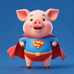pig superhero