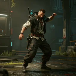 Dancing mennonite. Cyberpunk 2077. CP2077. 3840 x 2160