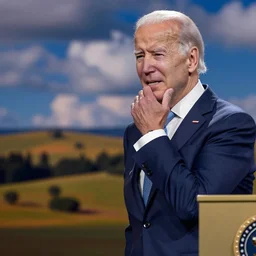 joe biden cries on stage
