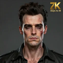 portrait of a smooth skinned handsome zombie version of morrissey as a zombie with cuts and with a large quiff and thick eyebrows, 7 days to die zombie, realistic proportions, fine art, award winning, intricate, elegant, sharp focus, cinematic lighting, digital painting, 8 k concept art, art by z. w. gu, art by brom, art by michael hussar, 8 k