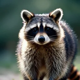 raccoon, backlit, kodak ektachrome e 1 0 0,